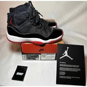 Size 7 - Air Jordan 11 Retro GS Bred 2019 Men's Shoes Ships Now